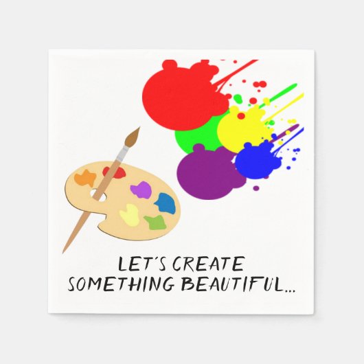 Artist Napkins Servet (Voorkant)