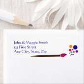 Artist Paint Brush Painter Painting Logo Etiket (Insitu)