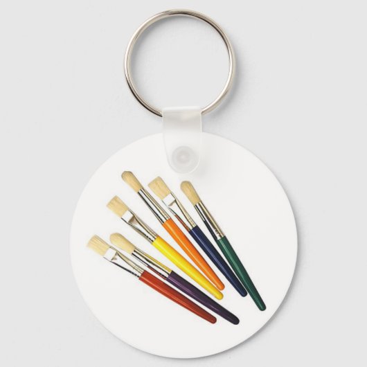 ARTIST PAINT BRUSHES sleutelhanger (Voorkant)
