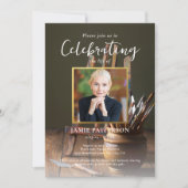 Artist, Painter, Celebration of Life Funeral Photo Kaart (Voorkant)