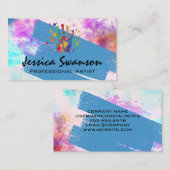 Artist Painter Creator | Handverf Logo Visitekaartje (Voorkant / Achterkant)