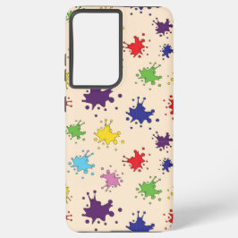 Artist Palet verf splatter inkt spot Telefoon Case Samsung Galaxy Hoesje