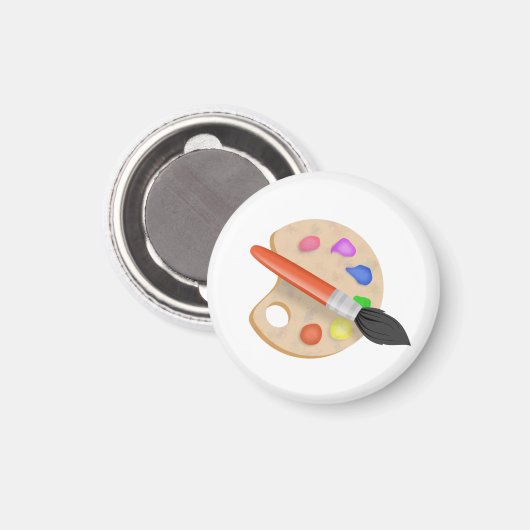 Artist Palette Magneet (Voorkant / Achterkant)