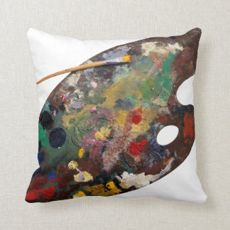 Artist Palette Pillow Kussen