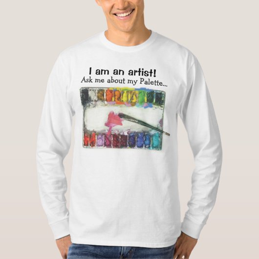 Artist Palette T-shirt (Voorkant)