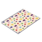 Artist Palette verf en inkt splatter notitieboek (Linkerzijde)