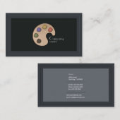 Artist Palette Visitekaartje (Voorkant / Achterkant)