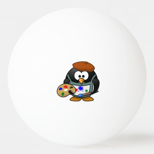 Artist Penguin Pingpongbal (Voorkant)