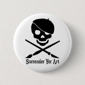 Artist Pirate Button (Voorkant)