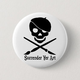 Artist Pirate Button