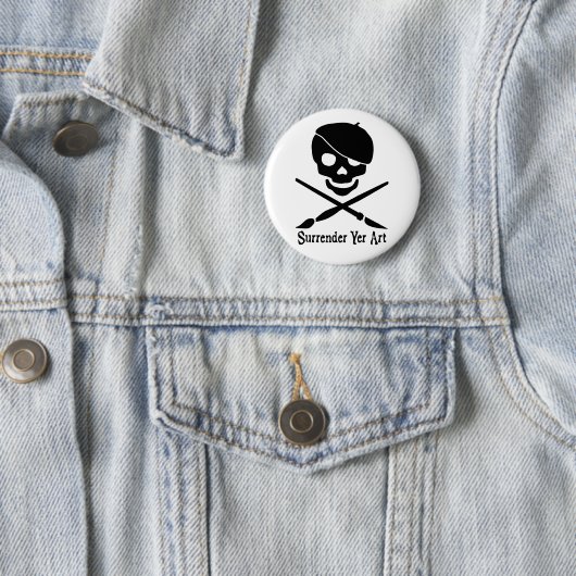 Artist Pirate Button (In situ)