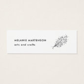 Artist Product Elegant Bestellen Dank u Kaart (Achterkant)