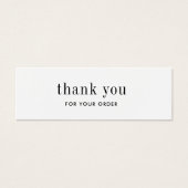 Artist Product Elegant Bestellen Dank u Kaart (Voorkant)