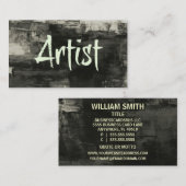 Artist Rustic Visitekaartje (Voorkant / Achterkant)