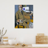 Artist Self Portrait Poster (Keuken)