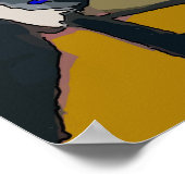 Artist Self Portrait Poster (Hoek)