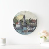 Artist Series Clock - The Guiding Lights of Ohio Grote Klok (Huis)