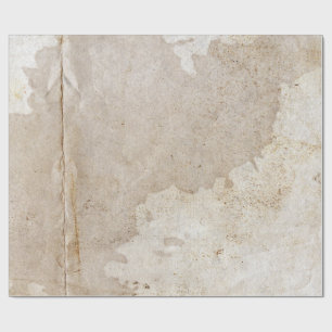 Artist Studio Grunge Antiek Beige Parchment Paper Cadeaupapier