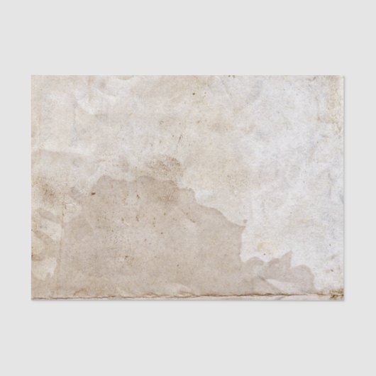 Artist Studio Grunge Antiek Beige Parchment Paper Tissuepapier (Voorkant)