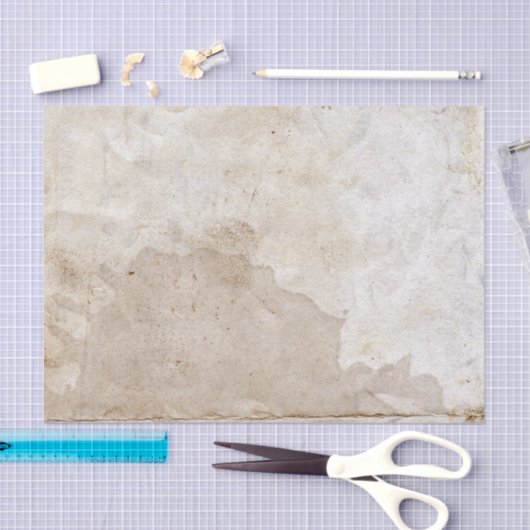 Artist Studio Grunge Antiek Beige Parchment Paper Tissuepapier (Craft)