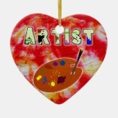 Artist Tie Dye Ornament (Voorkant)