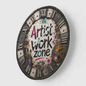 Artist Work Zone Creative Studio Gift for Artists Grote Klok (Hoek)