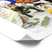 Artista surdo, arte feita á mão, desenhos. poster (Hoek)