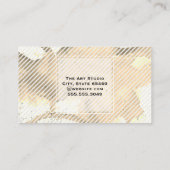 Artiste Waterverf Golden Visitekaartje (Achterkant)