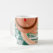 Artistic Abstract Coffee Mug Koffiemok (Voorkant links)