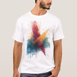Artistic Abstract Crewneck T-shirt