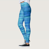 Artistic Abstract Psychedelic Color Burst Opaque Leggings (Links)