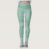Artistic Abstract Psychedelic Color Burst Opaque Leggings (Voorkant)