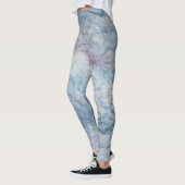 Artistic Abstract Psychedelic Color Burst Opaque Leggings (Links)