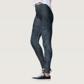 Artistic Abstract Psychedelic Color Burst Opaque Leggings (Links)