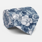 Artistic Best Gifts For Men Gardenias Flower Stropdas (Opgerold)