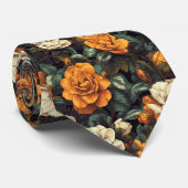 Artistic Best Man Gardenias Stropdas (Opgerold)