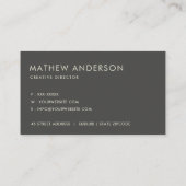 ARTISTIC BLACK WHITE SKETCH STRIPED LINE PATTERN VISITEKAARTJE (Achterkant)