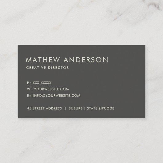 ARTISTIC BLACK WHITE SKETCH STRIPED LINE PATTERN VISITEKAARTJE (Achterkant)