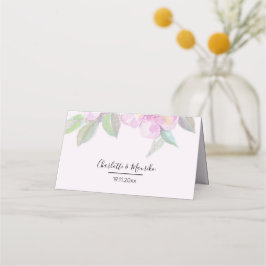 Artistic Boho Floral Waterverf Art Plaatskaartje