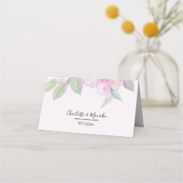 Artistic Boho Floral Waterverf Art Plaatskaartje