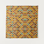 Artistic Colorful Geometric Illustration – Modern  Wandkleed (Voorkant)