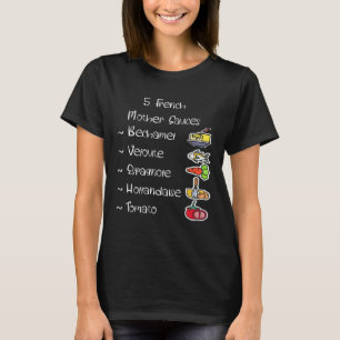 Artistic Cuisine Shirt Saus Culinaire woordspeling