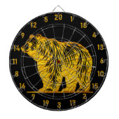 Artistic Dart Board voor Natuur liefhebbers Dartbord (Voorkant)