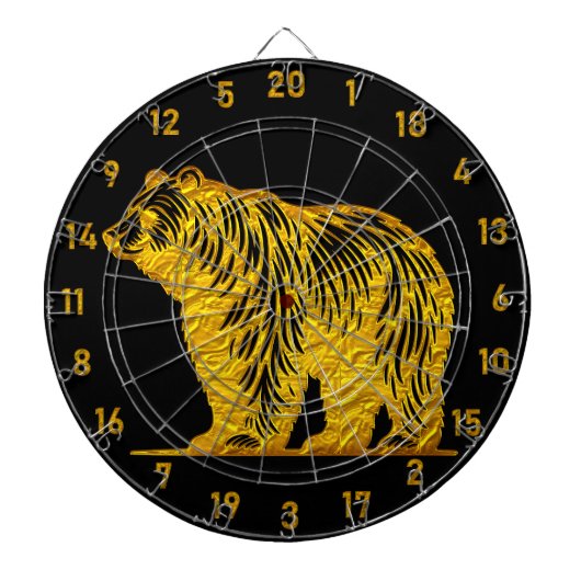 Artistic Dart Board voor Natuur liefhebbers Dartbord (Voorkant)