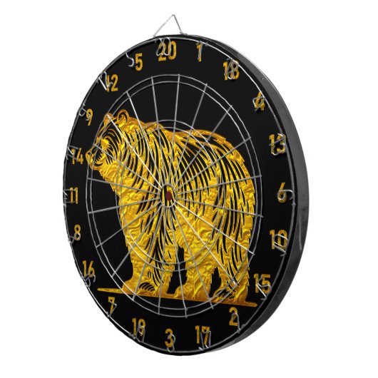 Artistic Dart Board voor Natuur liefhebbers Dartbord (Voorkant Rechts)