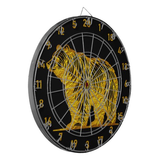 Artistic Dart Board voor Natuur liefhebbers Dartbord (Voorkant Links)