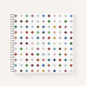Artistic Diamond Geometric Pattern Stationery Desi Notitieboek (Voorkant)