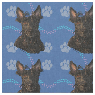 Artistic Dogs - Scottish Terrier v1 Stof