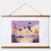 "Artistic Escapes: Handgemaakte wanddecoratie" "El Hangend Wandkleed (Voorkant)