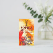 Artistic | Expressive Winery Visitekaartje (Staand voorkant)